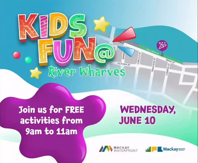 Hey Mackay Fam! 👋
Join us for another morning of ✨FUN✨ at the River Wharves on Wednesday June 10! We will be there with all our awesome Active Squirtz Vibes and we will have a special Fruit or Vegetable Mascot with us too! Who should we bring?!
We can’t wait to see you then! 💪🥦
