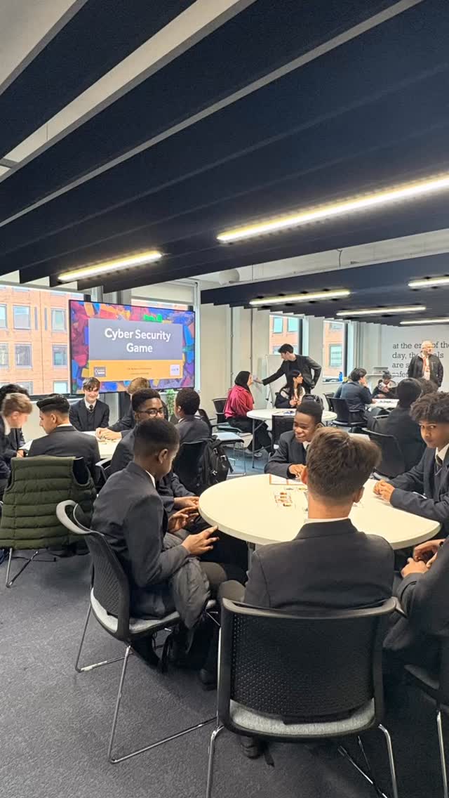 Today a group of year 9 went to @eaglelabs with DiSHMcr for a technology careers day. Pupils have looked at the importance of cyber security and careers in programming #believebelongachieve #theallhallowsway #careerseducation
