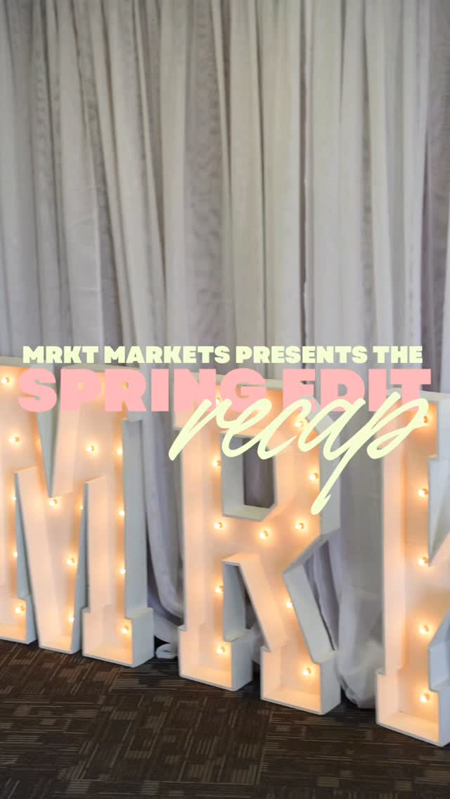 19 years in and it STILL feels like this. We are so obsessed with what we do🥹🤍
The Spring Edit YQR at the Callie Club - what an absolute dream of a show. To every single vendor who packed up their passion, their hard work, and their trust and brought it all into that space - we are so honoured. Watching you light up the room and connect with people who genuinely came to find you? That’s why we do this!!
To our incredible attendees - thank you for showing up, for supporting small, and for being the energy that makes these events feel alive.
The MRKT team is a team led by entrepreneurs - we know what it takes to show up, put yourself out there, and be part of something like this. We honor your trust in us🤍
Enjoy the summer break - you’ve all earned it. But don’t get too comfortable… This fall we are BACK. Four more shows coming to Regina and Saskatoon in 2026. We cannot wait to see you there👀
