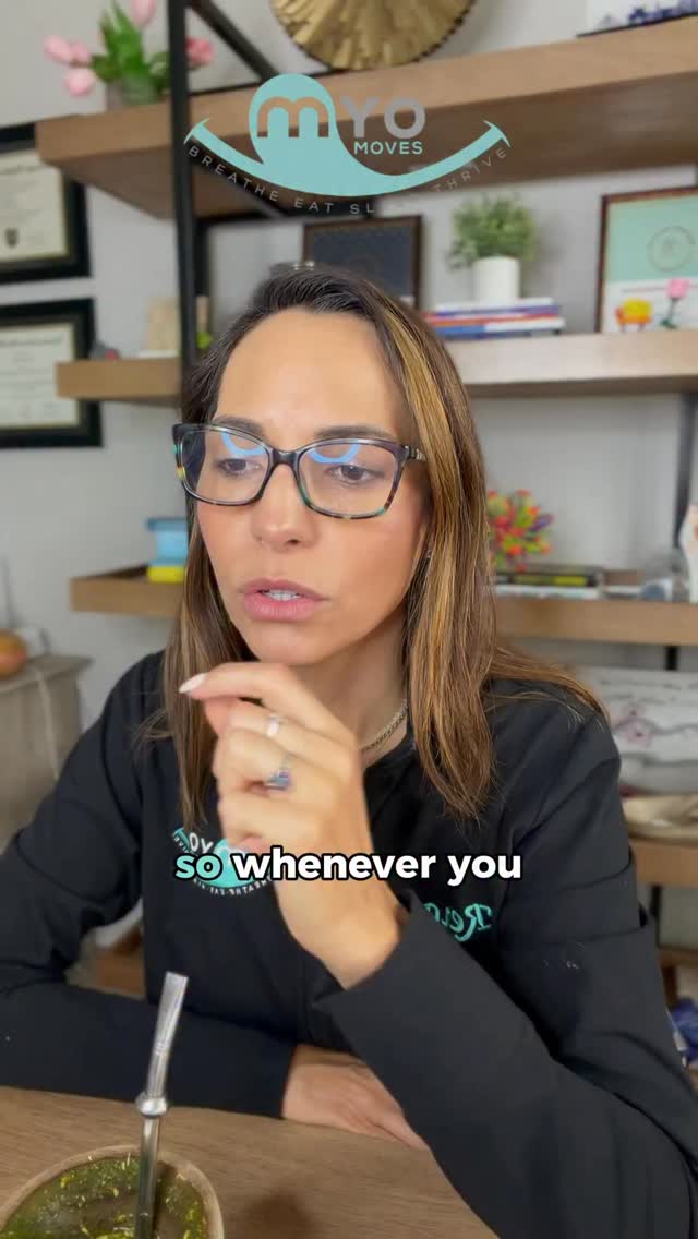 Ever notice tension in your lips when you swallow? 👀
That little squeeze at the corners of the mouth is actually a sign that the tongue is not doing its job properly during the swallow.
Here is what should happen: the tongue lifts to the roof of the mouth and creates a gentle seal, like a suction cup, that pushes liquid and food back naturally. No lip tension. No extra effort. Just the tongue doing what it was designed to do.
When the tongue is too weak or has a restriction like a tongue tie, it can’t lift properly to create the seal. So the body recruits the lip muscles to help. That squeeze you feel is compensation. The body finding a workaround because the tongue is not pulling its weight.
The problem is that workarounds add up! Up to 1000 swallows a day of the wrong pattern puts constant pressure in the wrong places and over time that contributes to crowded teeth, jaw changes, and a breathing pattern that never quite corrects itself.
At Myo Moves this is only one of the things we look at in an assessment, because when the swallow changes, so much else does too! 💬 Comment GUIDANCE and let’s figure out what is driving the pattern for you or your child!
#myofunctionaltherapy #swallowing #tongueposture #airwayhealth #myo tonguetie orofacialmyology mouthbreathing