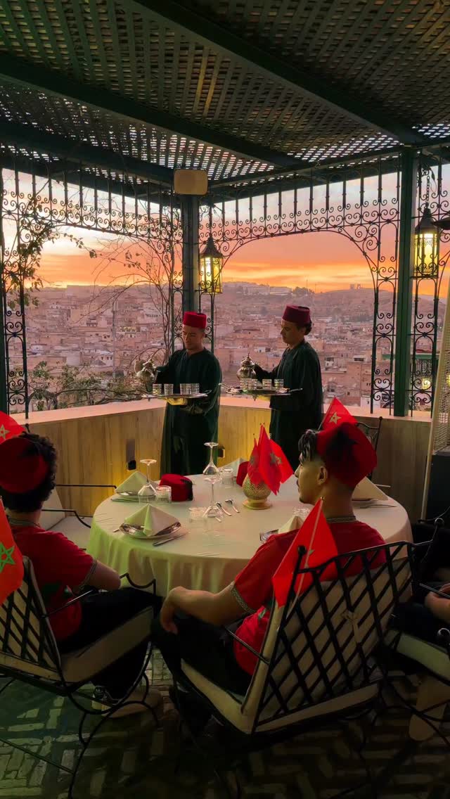 Minus 10 days to Morocco’s first match at the World Cup 2026 🇲🇦⚽️
@palaisdefes is excited to announce that the matches will be screened live on our rooftop, overlooking the magical Medina of Fès.
Enjoy the game with your family and friends, surrounded by the best views, authentic Moroccan hospitality, and an unforgettable atmosphere.
More surprises, exclusive packages, and special experiences are coming soon… stay tuned.
See you on match day in the heart of Fès, where football comes alive.
#morocco #worldcup #morocco🇲🇦 #maroc #المغرب