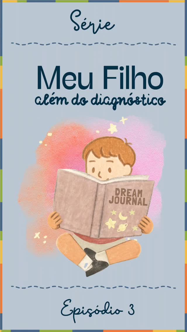 No 3.o episódio da série, "Meu Filho Além do Diagnóstico", ouviremos o relato da Tatiane, mãe da Mariane.
A Mariane tem deficiência intelectual e Síndrome de Moebius.
A Síndrome de Moebius é uma desordem neurológica congênita e rara caracterizada pela paralisia dos nervos cranianos responsáveis pelo movimento dos olhos e dos músculos da face. Afeta diretamente a capacidade de sorrir, franzir a testa e mover os olhos lateralmente.
Mas quem é de verdade a Mari? 🧡💚