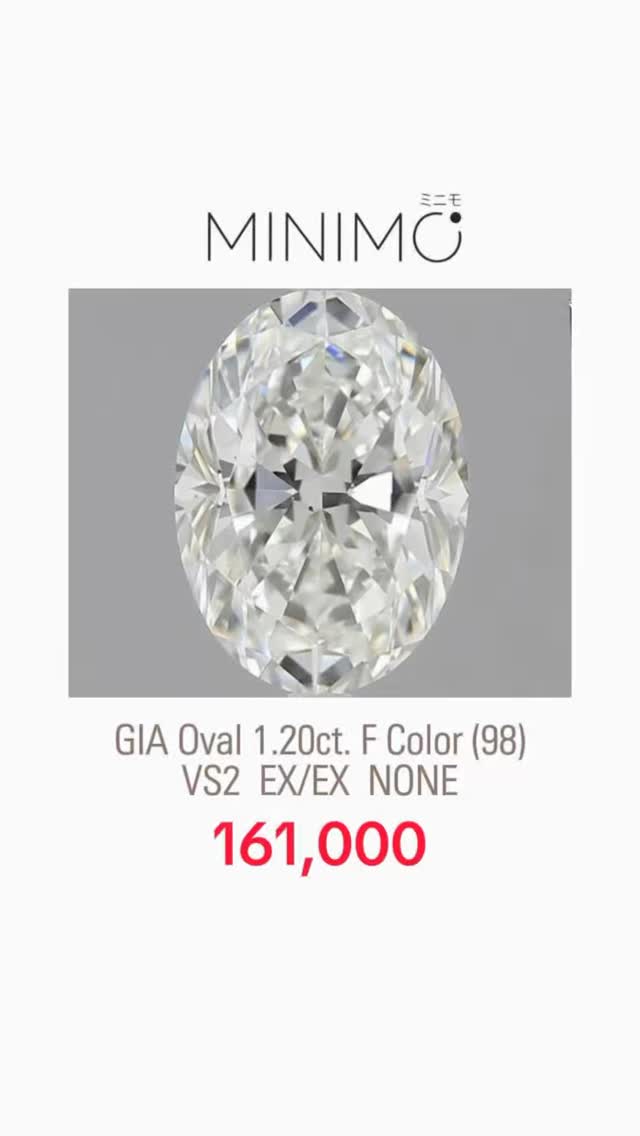 Oval - GIA 1.20ct. F color (98) VS2 EX/EX NONE - Ratio 1.40 - 161,000 THB ✨💎
.
✅ เพชรแท้ธรรมชาติ Natural Diamond ใบเซอร์ GIA - ไม่มี BGM (No Brown/Green/Milky)
✅ มีรูป / VDO / ใบเซอร์ ให้ชมเพื่อความมั่นใจก่อนสั่งครับ
✅ เรานำเข้าเพชรเอง ไม่ผ่านคนกลาง ราคามิตรภาพครับ
✅ เพชรสเปคอื่นๆ สั่งได้เหมือนกันนะครับ ทักมาสอบถามกันก่อนได้ครับ
.
มีบริการขึ้นตัวเรือนในราคาพิเศษ ทองแท้ ยินดีให้คำปรึกษาครับ
.
หน้าร้านติด BTS ศาลาแดง /MRT สีลมพร้อมบริการหลังการขายทุกเรื่อง ดูแลลูกค้ามาแล้วกว่าสองพันคู่ ชมรีวิวจากลูกค้าได้ที่ >> https://www.minimojewelry.com/testimonial
.
ดูแบบแหวนทั้งหมดได้ที่ —> https://www.minimojewelry.com/weddingringsdesign
.
** แถมฟรี เลเซอร์สลักชื่อ เลือก Font ที่ชอบได้
** พร้อมกล่องแหวนสวยๆสำหรับเข้าพิธี
.
💎 Inbox: m.me/minimo.jewelry
💎 Line: @minimo.jewelry (มี @)
💎 Web: http://minimojewelry.com
💎 Call: 092-456-9509
.
** เนื่องจากงานของทางร้านเป็นงานสั่งทำตามความต้องการของลูกค้า ราคาจึงอาจมีการปรับเปลี่ยนตามดีไซน์ สเปคเพชร ไซส์แหวน และราคาทอง/เพชร ในแต่ละช่วงเวลาครับ
.
#minimojewelry #แหวนคู่ #แหวนแต่งงาน #แหวนหมั้น #เพชรแท้ธรรมชาติ