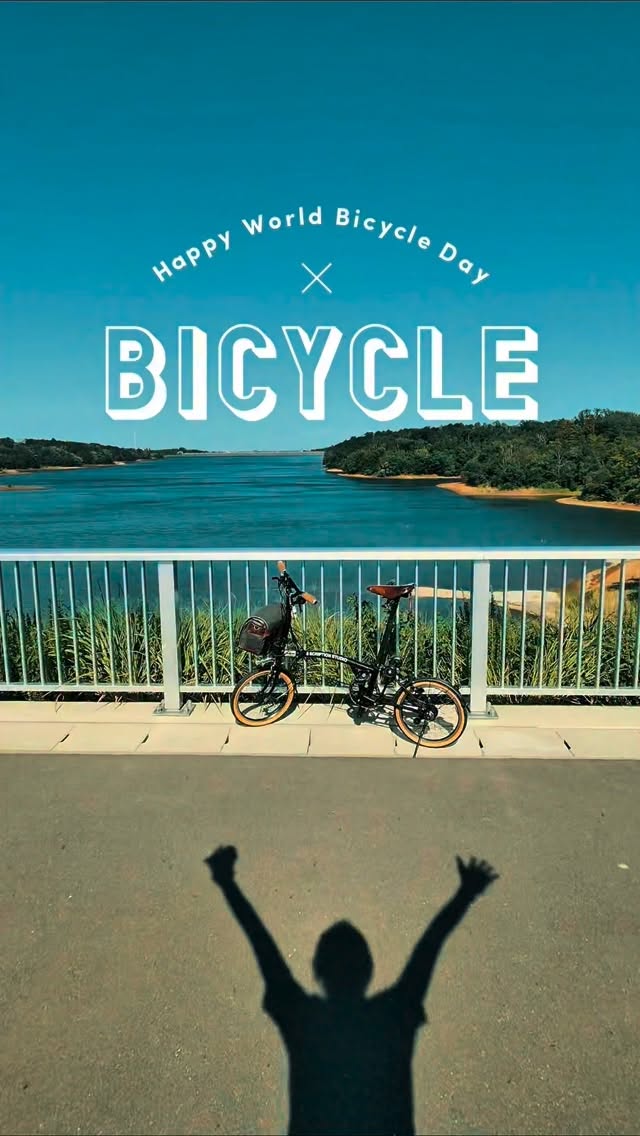 Happy World Bicycle Day!
It was last week in Tama Lake, Tokyo. Hope everybody is safe during typhoon this week.
#brompton #japan