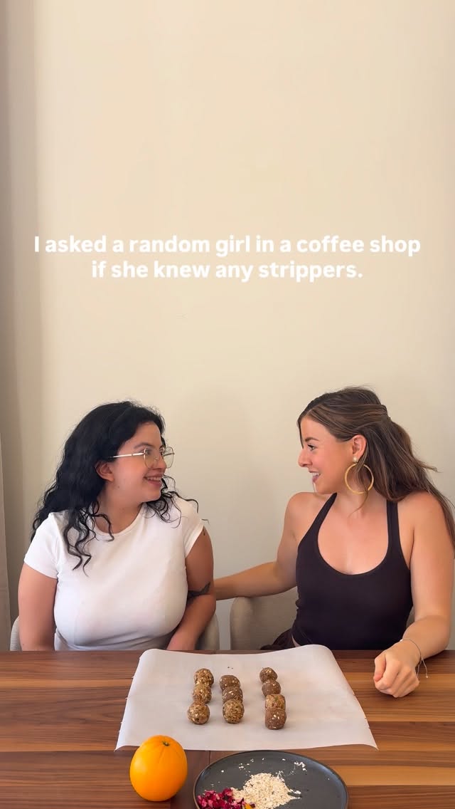 A quick update on the stripper story...
Yes, I did find the strippers.
The bachelorette party was a success and the bride was very happy 😂
But more importantly, I found a personal chef.
And now we’re hosting a hormonal health workshop together, making cycle-aligned protein balls 🌙✨
For anyone dealing with painful periods, bloating, cravings, or just wanting to understand their body better, this is for you.
Are you in Madrid?
Then lucky you … you’re invited!
Comment WORKSHOP and I’ll send you the invitation 💌
Can’t wait to see you there 🤍
Ruby & Sofia
#hormonalhealth #womenshealth #biohacking #energy