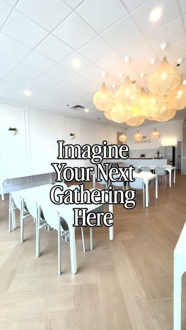 From baby showers and birthday celebrations to workshops, pop-ups, and intimate events, Humbol was designed to bring people together in a beautiful, welcoming space.
Ready to bring your vision to life? We’d love to help make it happen!