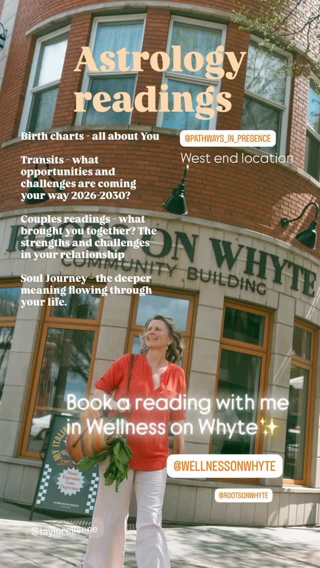 Book now!
Two locations :
West end @pathways_in_presence
South side @wellnessonwhyte
Astrology readings like you have never had before ‼️
🌙Jungian psychology based astrology
✨Evolutionary astrology
Deep dive into your psyche and shadow side. Find out what beautiful things you can discover from underneath your shadow - the suppressed feelings, trauma and old patterns 🌱✨✨
You won’t regret taking this journey with me! Go read all my testimonies❣️
There’s nothing to fear in getting to know yourself better. Only to gain more insight and feel more empowered in your life.
These readings are enlightening and a completely positive experience. We are concentrating on finding out more of You! The Real You before trauma-responses or hurt or learned patterns and coping mechanisms.
Who are you really?😊
Come find out