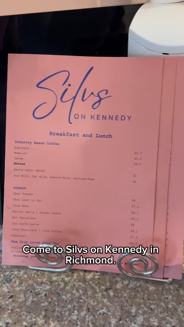 Come and try our delicious front counter delights .. This Richmond cafe will not disappoint