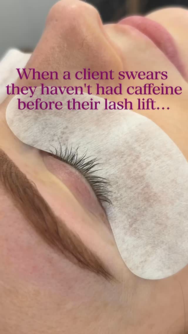 The twitching was so bad we had to call it. Lucky for us, she thought it was just as funny as we did 🤍
No lashes were lifted that day 😂
We love our clients more than anything but PLEASE. Step away from the coffee before your lash lift. For us. For your lashes. For everyone in that room 😭🤍
She’s rebooked. We’re fine. (We’re fine.)
Come see us. Uncaffeinated 🫶