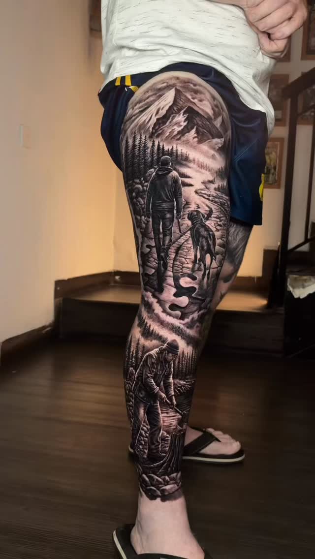 THIS WAS NOT DONE IN 1 DAY!
A MANS BEST FRIEND π
Www.notoriousinkbali.com
#balitattoo #balitattooartist #bali #realistictattoo #dogtattoo