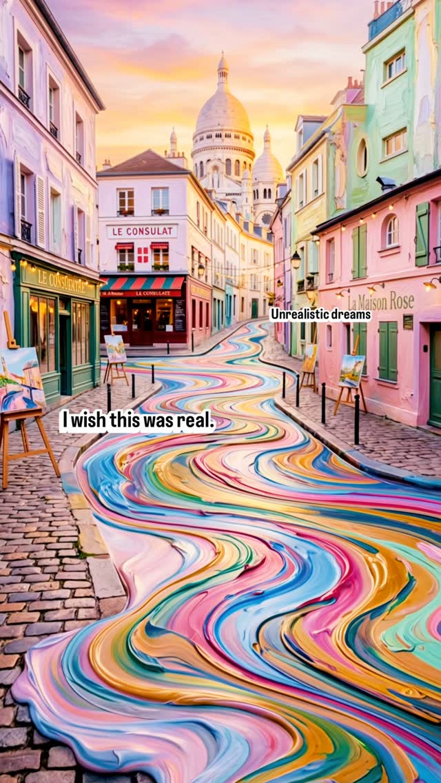 Some places belong in dreams.
And this is one of them.
#UnrealisticDreams
#aicreations #aicinema #aiartistcommunity #parisbeauty
