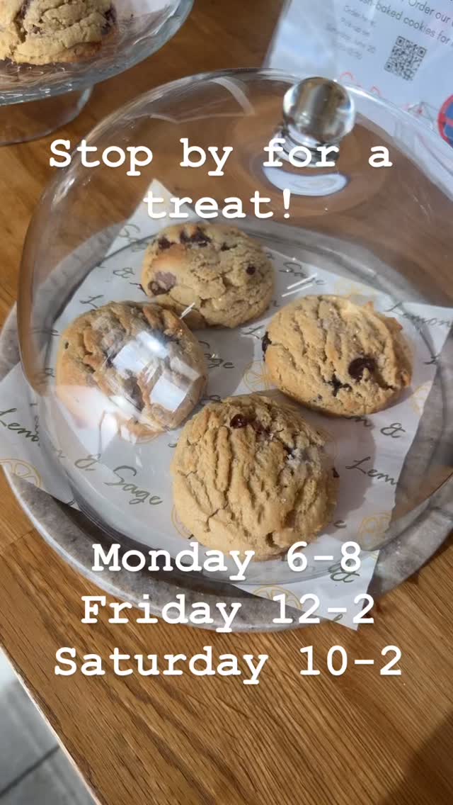 Limited hours this week for our Final Clearance!
Up to 60% off!
Monday 6-8
Friday 12-2
Saturday 10-2
Come say ‘hi’!🤗
#lemonsagemarket #lemonsageculinarycollective #clearancesale