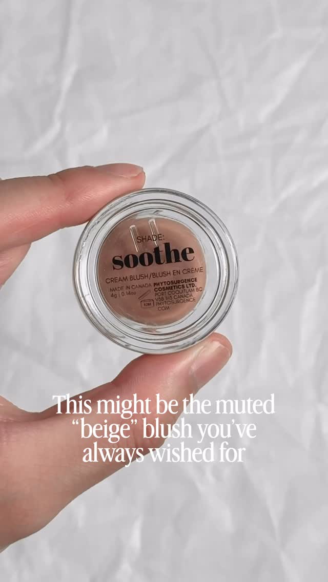 We initially made this muted milk tea beige blush named “Soothe” for the purpose of being a colour benchmark for a project we’re working on, and we didn’t think it would take off the way it has!
We released a few batches of it earlier in May and it sold out in hours. When we restocked in earlier this week, it got swept so fast that we’re now a few days behind in production trying to keep up with demand 😅
This is the closest cream blush shade we have to the traditional Pantone-esque definition of a “beige” colour. But it’s not too golden or warm. It’s kept quite neutral with violet and blue sprinkled into its DNA.
Enough rosiness to still read as a blush, although some paler/cooler folk could totally use this as a bronzer. We’ve also heard from a lot of customers that they love using this as a transitional blush tone for something brighter on the apples, etc.
If you’re more medium-ish, you’d probably be better off with Evaporate which has a bit less white than Soothe. Tan & deeper? Go with Scorch, which is a beautifully balanced brown that can give the equivalent vibes of “beige” blush on more melanated skin tones.
Lemme know in the comments if you’ve managed to pick up Soothe, and how you like it! 🥰❤️
#beigeblush #indiemakeup #creamblush