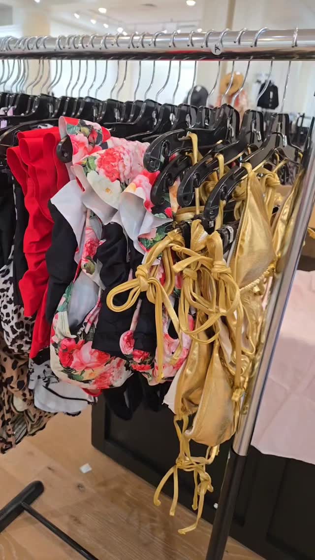 Take a sneak peek at ONE of the many new arrivals hitting the floor next week.....👀
SWIMWEAR! 👙🌊☀️
We've been busy unboxing new arrivals, and we can't wait to show you everything that's coming soon. 🤩
Until then, come shop with us today! We're here until 7PM!
#shopsmall #shoplocal #supportsmallbusiness