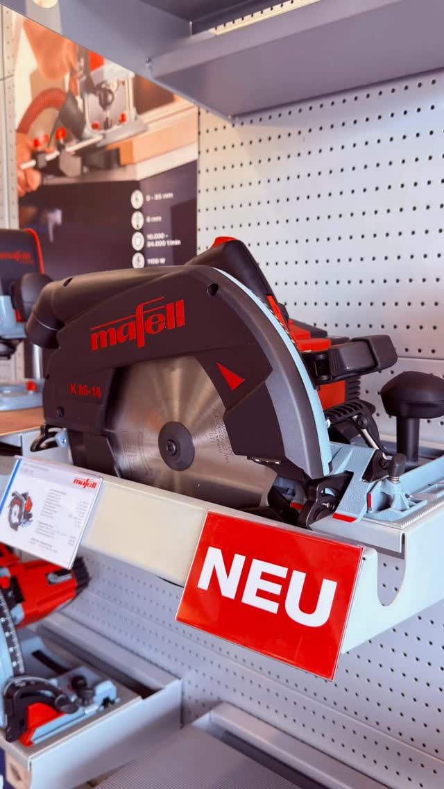 Mafell-Power auf einen Blick. ⚡ Grosses Sortiment, persönliche Beratung. Komm vorbei und überzeuge dich selbst. ☺️