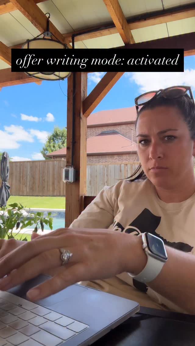 Behind the scenes of writing an offer for clients who have been patient, intentional, and not about to settle š
This is where strategy actually matters, not just price, but terms, timing, and knowing how to position it.
Now we waitā¦ š¤š¼š
#fortworthrealtor #dfwrealestate #homebuyingjourney #realestatetips #buyersagent #fortworthhomes #northfortworth #dfwrealtor #offerwriting #realestatelife