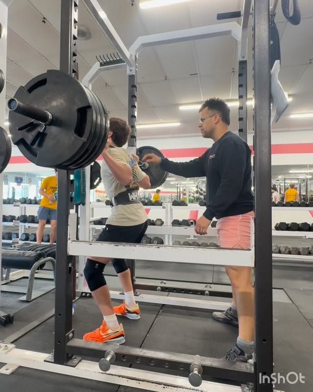 GREAT START TO THE SUMMER… 405 lbs BS then a 440 lbs trap DL this week from Brennan DiCosmo (rising junior squash & soccer athlete for St. Christopher’s School). These types of results speak for themselves. Weighing 148.6 lbs BW this puts his BS at 2.73x BW, and his DL at 2.96x BW. SO PROUD of your hard work and consistent attention to details when it comes to your recovery and training…gonna be a fun Fall season 🤙🤙🤙 #Squat #Strong #Deadlift #Soccer #Squash
_________________________________
_________________________________
_________________________________
“Find your passion whatever it may be. Become it and it becomes you, and you will find great things.” — Bob Blanton ✅ CHECK US OUT ✅
www.totaltraininginc.com
_________________________________
_________________________________
👍 LIKE US ON FACEBOOK 👍
@totaltrainingincrva @brennandicosmo