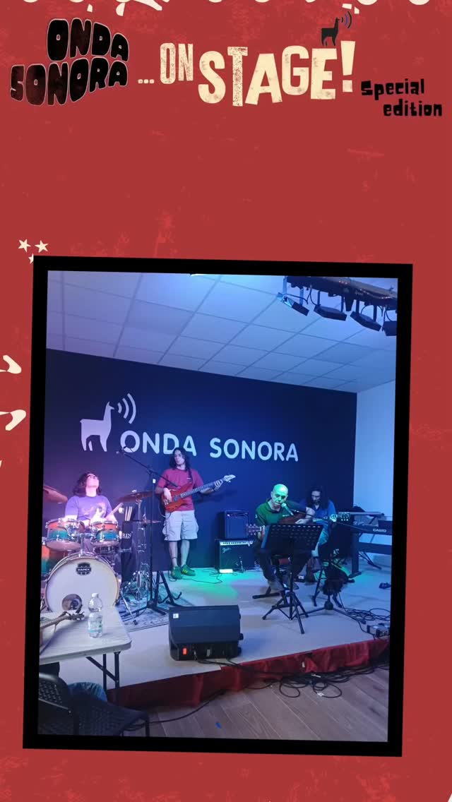 Questo week end alla Casa nel parco!
ONDA SONORA... ON STAGE!
I saggi degli allievi di Scuola Onda sonora!