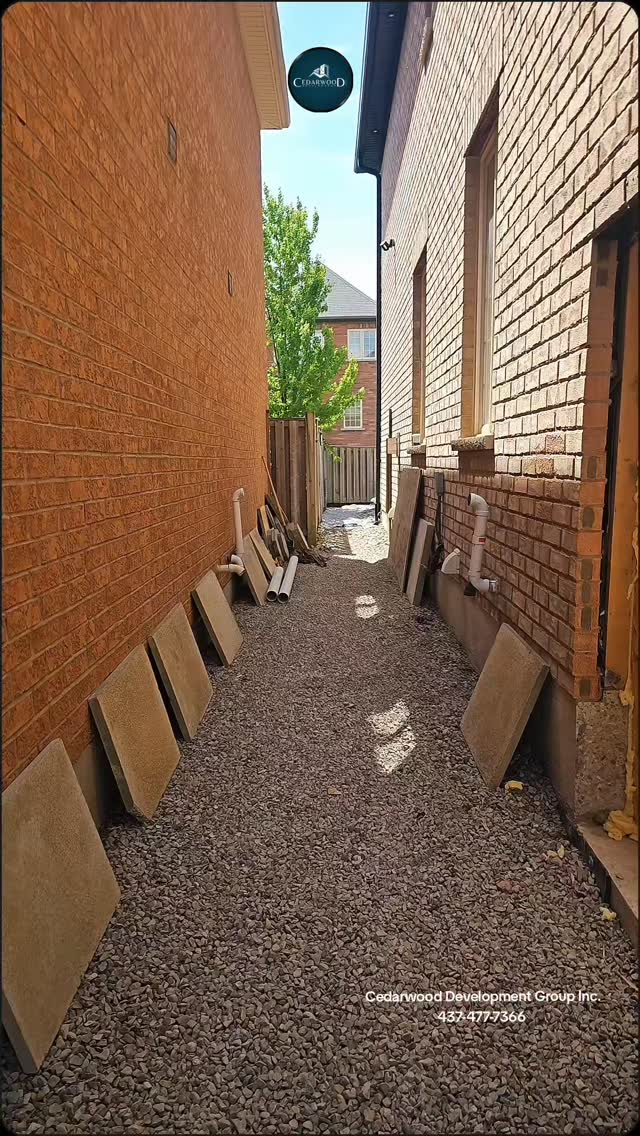 🏆 Premium interlocking stone walkway transformation completed by the experts at Cedarwood Development Group Inc.
For this residential property in Vaughan, we delivered a sleek, modern side walkway featuring a clean multi-format layout framed by a sharp, high-contrast charcoal border course. Perfect drainage, flawless grading, and engineered to withstand the GTA climate.
When it comes to luxury hardscaping, interlocking driveways, and premium home renovations in Ontario, don’t compromise on quality. Elevate your property’s curb appeal with a lasting foundation built by a licensed professional.
📞 Contact Us: (437) 477-RENO (7466)
🌐 Website: www.cedarwooddevelopment.ca
📍 Serving: Vaughan, Markham, Toronto, Richmond Hill, and the Greater Toronto Area.
#VaughanInterlocking #GTALandscaping CedarwoodDevelopmentGroup #InterlockingStone #TorontoContractor
