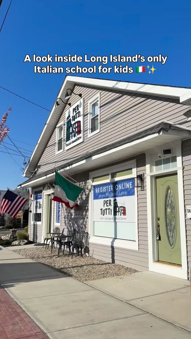 Per Tutti is helping the next generation connect with the Italian language in a way kids truly enjoy 🤍
Providing families across Long Island with immersive Italian classes for children of all ages.