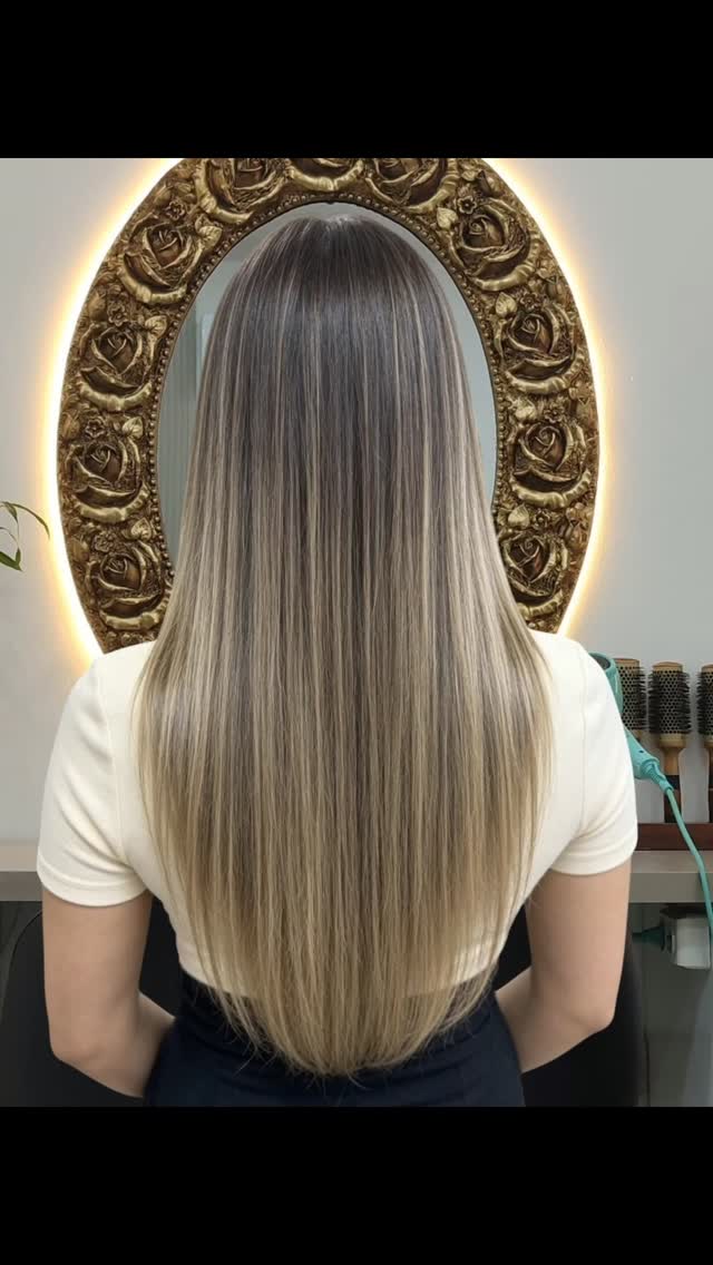 Thanks to Raha Beauty Salon's expert coloring technique, hair achieves a natural yet luxurious look, complemented by a harmonious blend of cool beige and ash blonde tones.
#haircut #haircolor #balayage #kuşadası