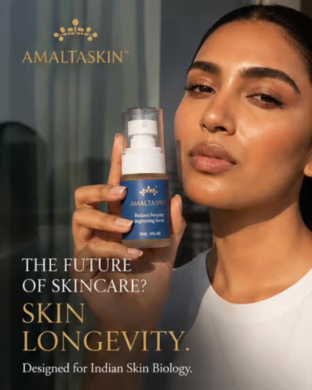 THE NEW ERA OF SKINCARE
SKIN LONGEVITY.
The goal is no longer to fight ageing.
The goal is to build skin that remains resilient, radiant and healthy for years to come.
At Amaltaskin™, we believe longevity begins with supporting the skin barrier, defending against oxidative stress and understanding the unique needs of Indian skin.
Healthy skin.
Lasting radiance.
Designed for Indian Skin Biology.
#Amaltaskin
#IndianSkin
#SkinLongevity
#HealthySkin
#ageinggracefully