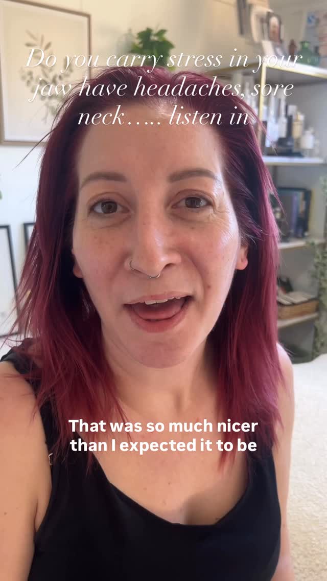 What is a Buccal treatment?
Ever wondered why your jaw feels tight, your neck aches, your face looks puffy, or you carry tension in your shoulders without even realising it?
Stress doesn’t just affect the mind – it shows up in the body too.
Many of us unconsciously clench our jaw, grind our teeth, hold tension in our neck and shoulders, and spend our days in a heightened state of stress. Over time, this can contribute to facial tension, headaches, TMJ discomfort, restricted circulation, puffiness and a tired, drawn appearance.
My Buccal Sculpting Facial works both externally and internally within the cheek muscles to release deep-seated tension that traditional facials simply can’t reach.
✨ Relieves jaw and facial tension
✨ Helps ease TMJ discomfort
✨ Releases tight neck and shoulder patterns
✨ Encourages lymphatic drainage
✨ Supports nervous system regulation
✨ Creates a naturally sculpted, lifted appearance
✨ Provides the opportunity to truly switch off and reset
This is more than a facial.
It’s a treatment designed to decompress the aches, pains and tension that modern life places on the body, while supporting healthy, radiant skin from within.
Listen to what my client had to say after her treatment 💫
If your jaw feels tight, your face feels heavy, or you simply need time to reset and reconnect, I’d love to welcome you.
📩 Message me to book your Buccal Sculpting Facial.
#BuccalFacial #TMJRelief #FacialMassage #FacialSculpting #leightonbuzzard LeightonBuzzard