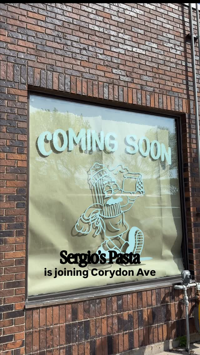 Fresh pasta in Corydon đđ
Sergioâs (@sergiospasta) is coming to the avenue!
Born right here in Winnipeg, Sergioâs is redefining fast food with handmade pasta and sauces made from scratch. The ultimate italian comfort food.
We canât wait to welcome them to the neighbourhood. Follow @sergiospasta for opening updates!
đComing soon to Corydon Avenue