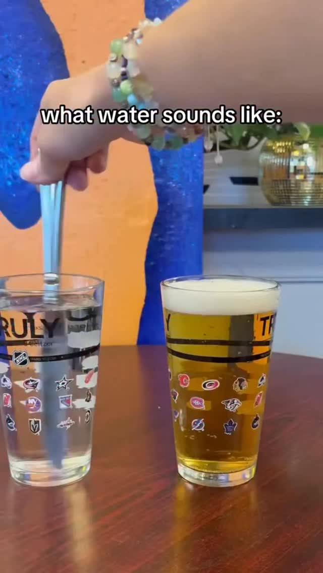 Did you know beer & water sound different? 🤯
#restaurantlife #restaurantcomedy