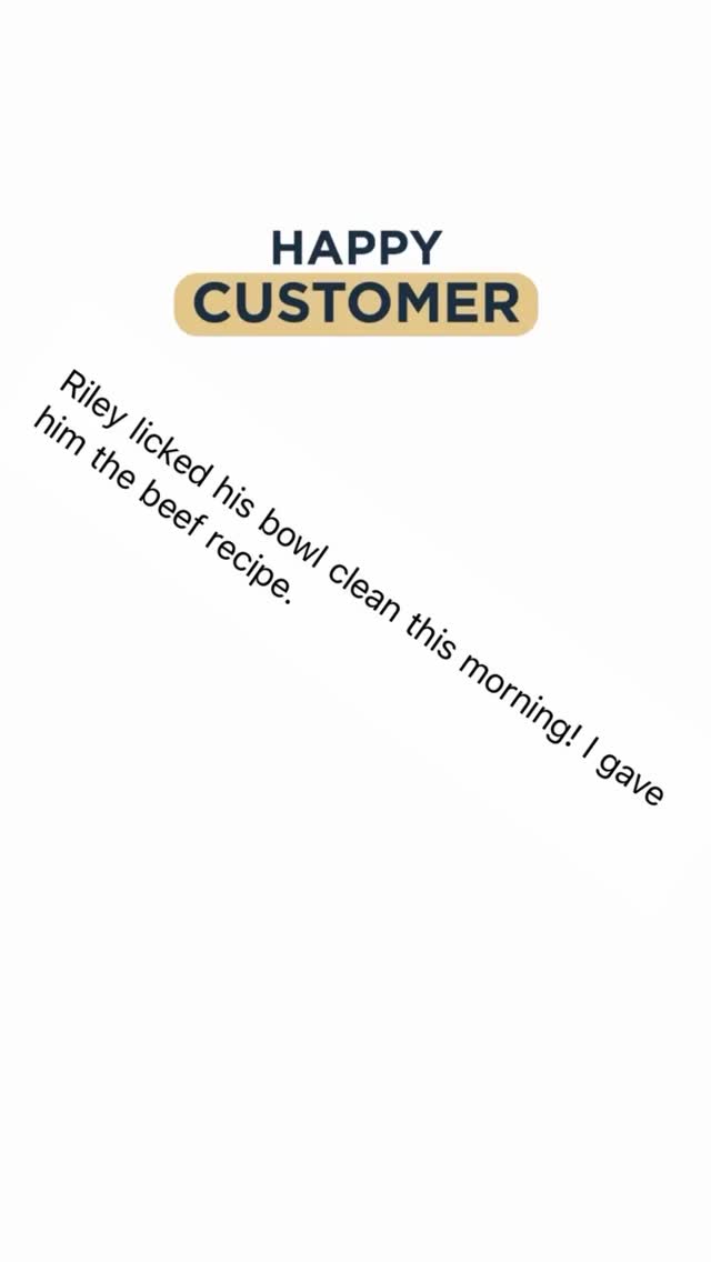 We always welcome feedback - event if it’s about something to do differently. But happy feedback just makes our day. #ExtendTheirStay #MadeInNewJersey #ForTheLoveOfDogs #ShopLocal #SmallBatchDogFood