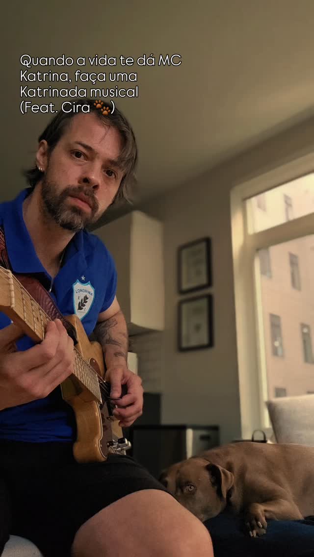 Quando a vida te da Mc Katrina, faça uma Katrinada musical #mckatrina #mc #guitarrista #guitarra #musicobrasileiro obrigado @tomersavoia por me introduzir a essa pedrada!
