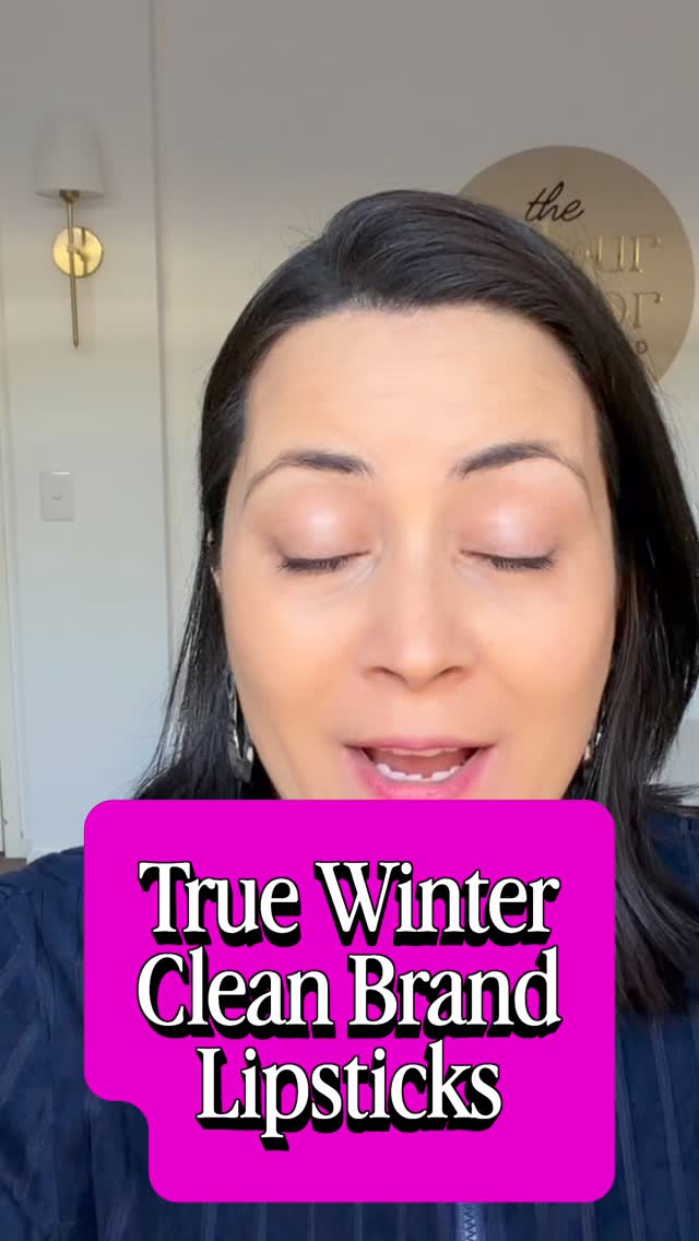 I’m often asked about my favourite lipstick brands for True Winter colouring that offer cleaner formulas and are a little more conscious of ingredients.
Some of the brands I personally enjoy wearing are:
💄 Karen Murrell @karenmurrellofficial
💄 Benecos @benecos_official
💄 Burt’s Bees @burtsbees
💄 Natio @natiobeauty
💄 Antipodes @antipodesskincare
💄 Ilia @iliabeauty
Knowing your season takes the guesswork out of shopping and helps you choose lipstick shades that enhance your natural colouring rather than compete with it.
✨ Not sure which lipstick colours suit you best? A professional colour analysis will identify your ideal undertone, value, and intensity, making makeup and clothing choices so much easier.
📍In-person consultations available in Melbourne
🌏 Online colour analysis available worldwide
Stop guessing, start knowing. 🎨✨
#colouranalysismelbourne #colouranalysisaustralia
