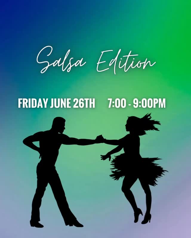 Our next salsa night is on the way! Come dance with us June 26th at the studio, let’s get saucy! Link in bio for tickets 💃
.
.
.
#madetalents #salsanight #vancouverdance #vancouversalsa