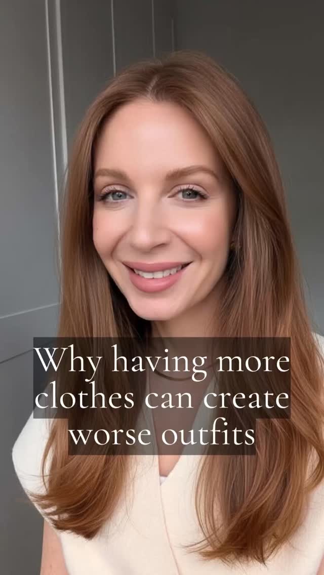 Are you guilty of assuming that owning more clothes makes getting dressed become easier?
In my experience, that's rarely the case.
The wardrobes that feel most overwhelming are often the ones with the most options.
More choices.
More combinations.
More things that almost work.
The wardrobes that feel effortless usually aren't bigger.
They're clearer.
The owners know what suits them, what works together and what deserves a place in their wardrobe.
Sometimes adding more clothes doesn't solve the problem.
It simply creates more noise.
Has your wardrobe become simpler or more complicated over time?
#personalstylist #wardrobeedit #personalstyle #styleconfidence #londonstylist