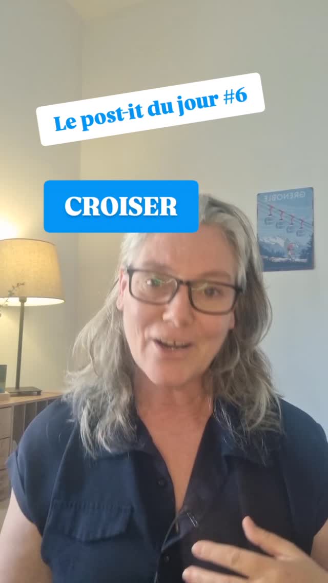 Did you know this verb? We use it a lot in spoken French. Try it and leave a sentence in the comments!
Follow for more French words and tips!
טיפים ומילים בצרפתית כדי לדבר באמת
#french #frenchvocabulary #speakfrench #צרפתית #לדברצרפתית