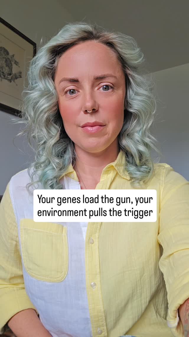 Your genes load the gun. Your environment pulls the trigger.
Epigenetics is the science of how your lifestyle, environment, and inputs determine which of your genes are expressed. This means the health story you inherited is not the health story you're locked into.
This is the science behind everything I do. Save this if it clicked for you — and tell me in the comments: what health story have you been told is "just genetic" that you're not willing to accept?
#epigenetics #geneexpression #womenshealth #heritablehealth #functionalmedicine