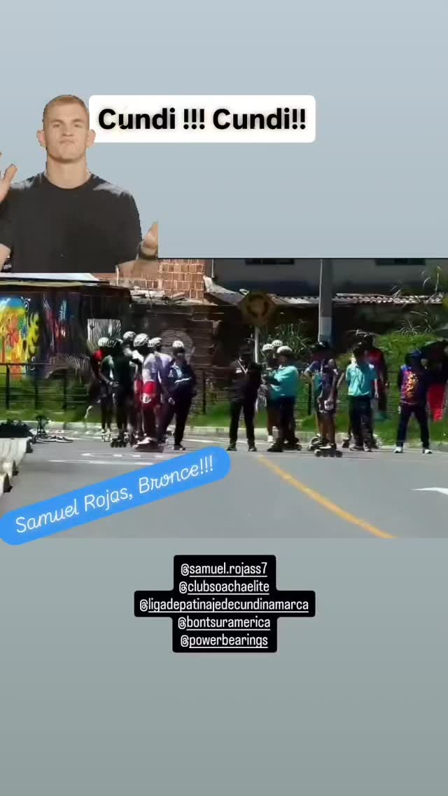 Cundinamarca vuelve a subir al Podio del Interligas 2026.
Samuel Rojas medalla de Bronce en Prejuvenil Varones Carriles. Felicitaciones Samuel por dejar el nombre de Cundinamarca en alto. Samuel es prueba de que en Cundinamarca patinamos con el Coraz贸n.