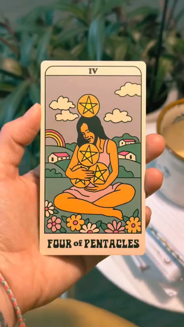 🃏 My Tarot Teacher for June: The Four of Pentacles 🃏
This month has been teaching me about the difference between security and attachment.
Sometimes we hold on tightly to things because they're familiar: routines, responsibilities, schedules, being busy.
But lately I've been learning that making space for something beautiful often requires letting go of something comfortable.
For me, that has looked like loosening my grip on an overly full work schedule and allowing more room for rest, spaciousness, and simply incarnating my life as a human-being, rather than a human-doing.
So I've been trying to let go, to move with the flow, to take more naps. And you know what? I'm so glad I am.
Sometimes the very thing we're afraid to release is what's preventing new blessings from entering. 🌿🤍
#tarotteachers #yogaparis #womensintuition