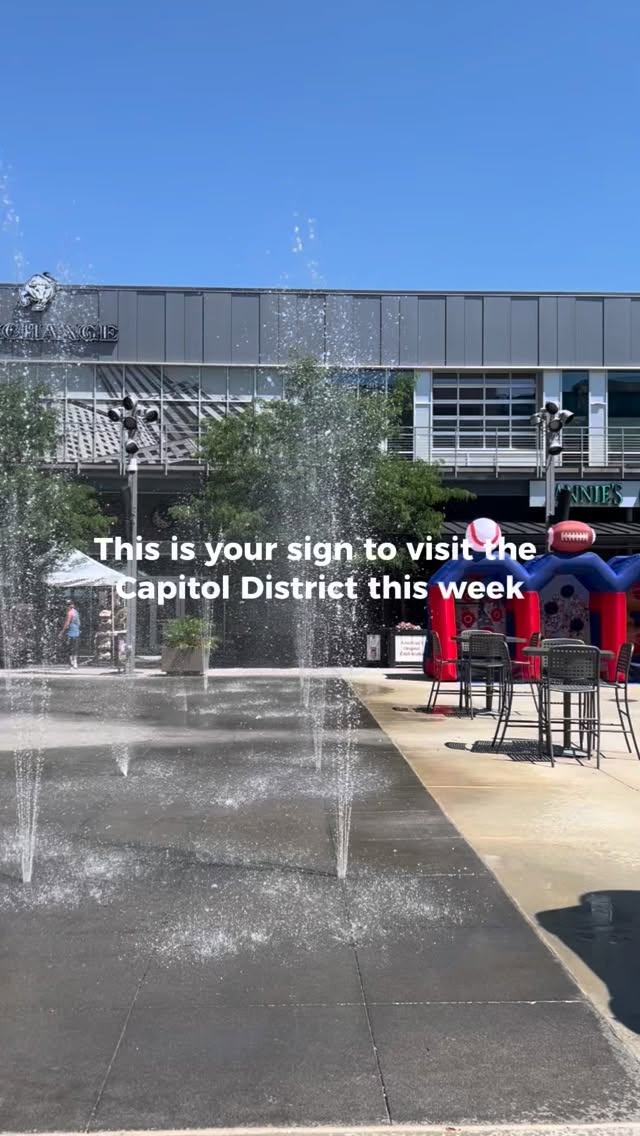 Inflatables, a makers market, games on the Beam, and food and drinks galore! What could be better?
๐ Today through Saturday | 12-7PM daily
๐Capitol District Plaza
๐ More info at the link in our bio!
Don't miss out, we'll see you soon!