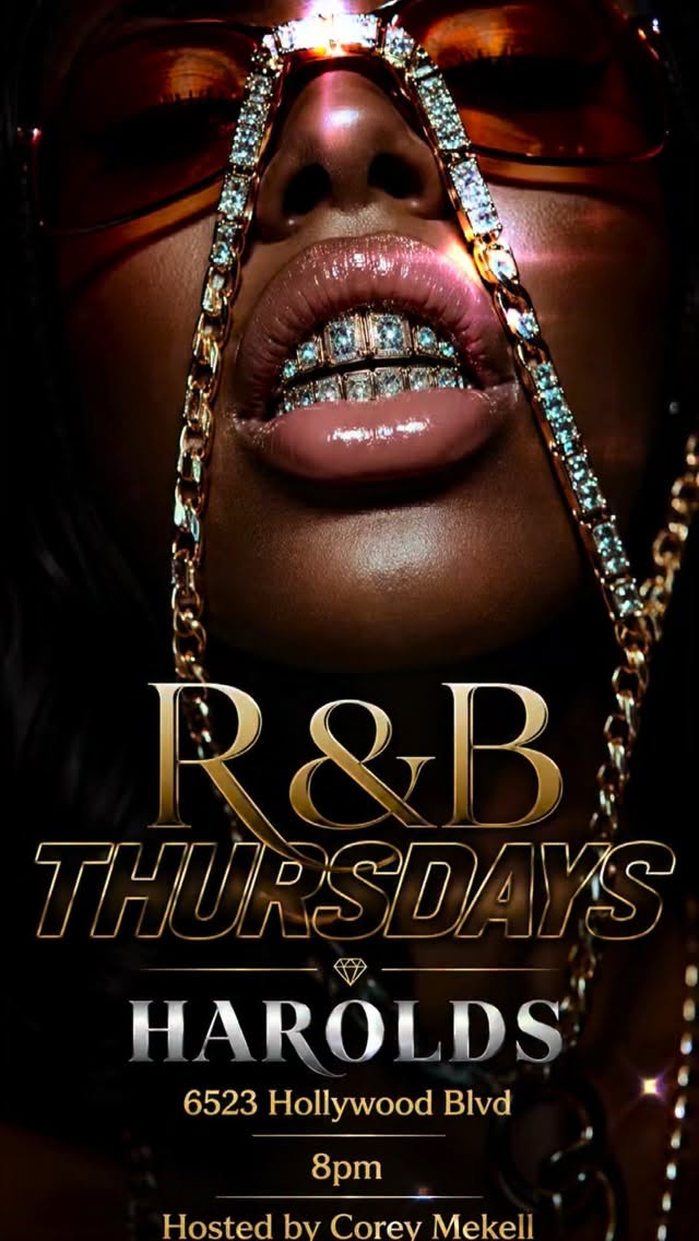 TONIGHTā¼ļø R&B THURSDAY!
Hosted by @coreymekell
š¤NO COVER
š¤ 9pm - 1am
š¤Bottle Service Available
āŖļø
š Haroldās Chicken
Chicagoās Famous Chicken & Mild Sauceā
š6523 Hollywood Blvd ā 