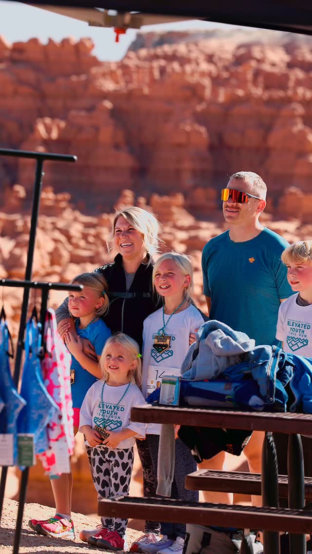 FAMILY matters and WE got it! A family that shares the trails together shares these memories for a lifetime. 🎥 (Goblin Valley Trail Runs)
