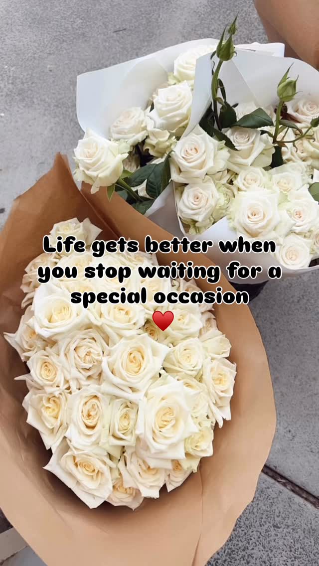 Life gets better when you stop waiting for a special occasion to spoil the one you love
♥️❤️♥️
#floristry #weddings #forster #sunshine #loveforever