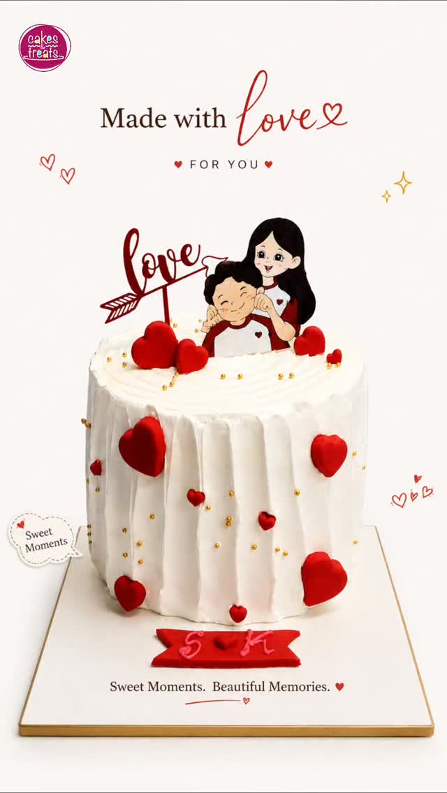 β€οΈ Made with Love, Crafted for Sweet Moments β€οΈ
A simple yet beautiful creation filled with love, cute details, and sweet memories. Perfect for celebrating the special bond you cherish the most.
π Available at Cakes & Treats
π +91 99946 81633
π cakesntreats.inβ οΏ½
#CakesAndTreats #LoveCake #CoupleCake #HeartCake #FreshCreamCake CustomizedCake CelebrationCake CakeLovers BirthdayCake AnniversaryCake CakeArt MadeWithLove SweetMoments TrichyCakes CakeShop
YouTube Title: Made With Love β€οΈ Beautiful Couple Theme Cake | Cakes & Treats
YouTube Description: A beautiful couple-themed cake decorated with hearts, love, and sweet memories. β€οΈ
π Customized Cakes Available
π Contact: +91 99946 81633
π cakesntreats.inβ οΏ½
CakesAndTreats LoveCake CoupleCake CakeDesign CustomizedCake