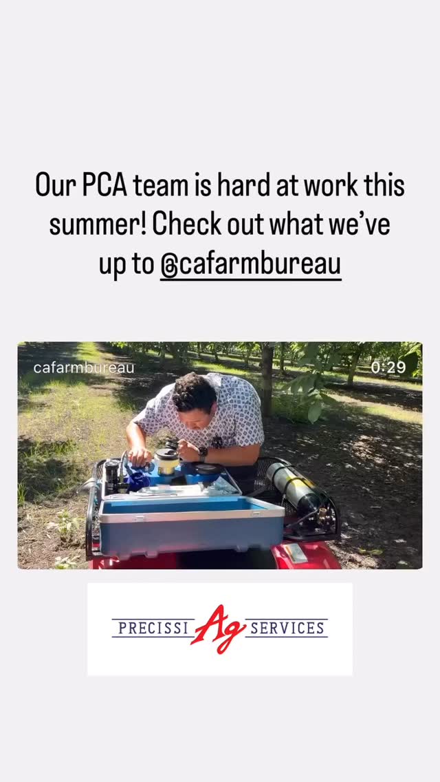 It’s not too late to have us help you with your irrigation management decisions this season💧Reach out to our PCA team to learn more! Know More and Grow More with #precissiagservices 🚜🌽 #irrigation #californiaagriculture #calag #agronomy