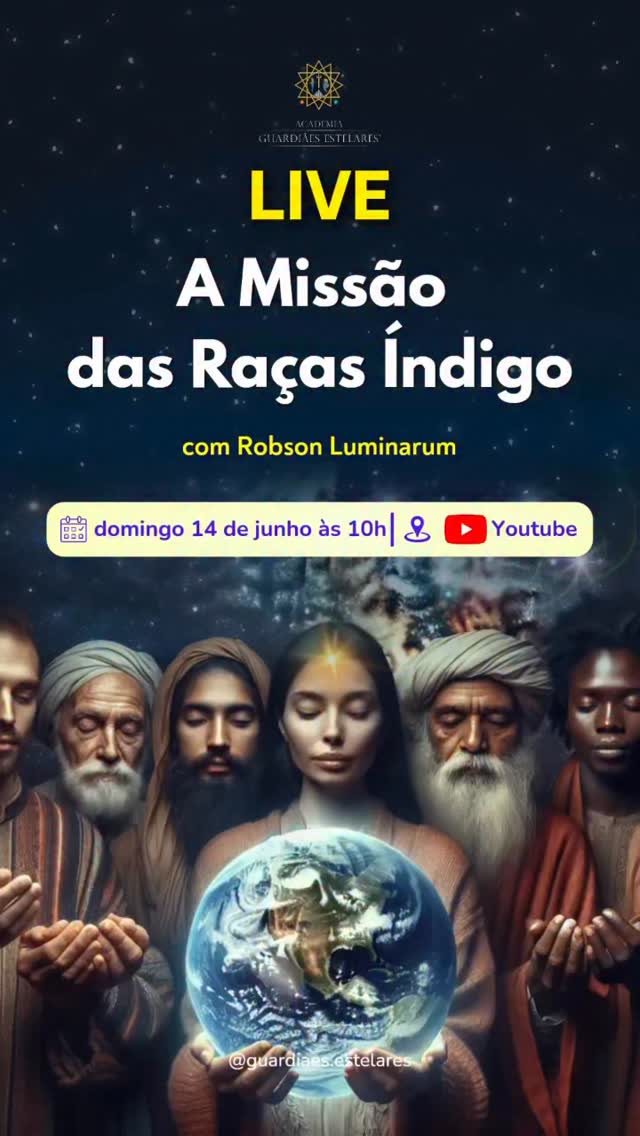 Se você sempre sentiu que nasceu no lugar errado — que o mundo opera numa lógica que nunca fez sentido pra você — isso tem um nome: Você pode ser um Índigo.
Nessa live falaremos sobre A Missão das Raças Índigo: quem são, por que estão aqui, os 3 tipos de missão e como se reconectar com o que você veio fazer.
Isso não é conteúdo comum: É memória que retorna.
🔴 Ativa o lembrete aqui embaixo e me encontra lá.
Compartilha com quem precisa ouvir isso hoje.
#racasindigo #sementesestelares #ascensao #despertar #indigo
