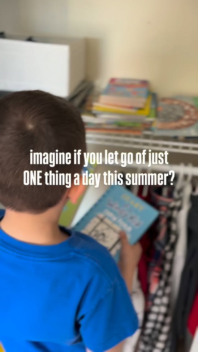we’re doing 70 Things in 70 Days this summer - one small item out, every day
no overwhelm, no big purge sessions - just tiny, doable decisions that actually stick
if you want to try it with us, I made a free printable to keep you on track (and give you ideas when you get stuck)
comment “summer” and I’ll send it your way
________
Canadian mom life, mom life canada, relatable mom content, mom humour, funny mom moments, motherhood unfiltered, real mom life, mom struggles, busy mom life, mom of girls, parenting humour, chaotic mom life, honest motherhood, mom routines, mom hacks, working mom life, stay at home mom life, mom content creator, family life canada, mom reels, mom jokes, motherhood journey, parenting in canada, organized family, organized home, mom lifestyle, millennial mom life, mom community canada, decluttering, simplify your home, decluttering tips, Simplify your home, Professional organizer, Family homes
#professionalorganizer #homeorganization #organizedliving #simplifyyourhome #declutteredlife