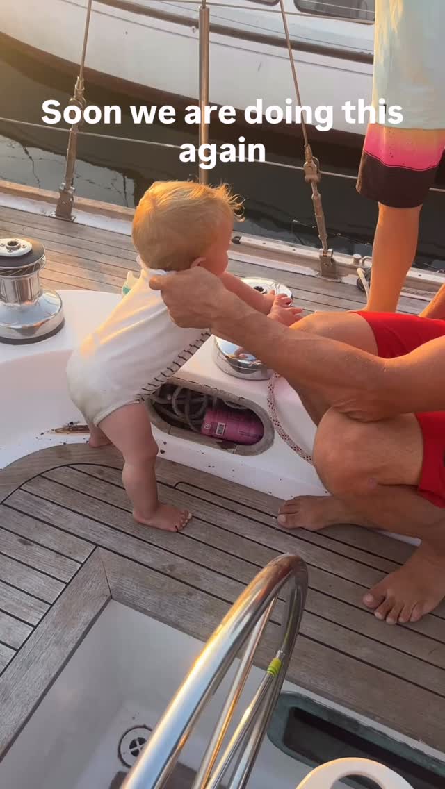 Two years ago, we sailed to the Balearic Islands.
I was pregnant with Ocean.
What looked like freedom from the outside often felt very different on the inside.
Unexpected weather.
Technical challenges.
Moments that were beautiful.
And moments that were honestly quite scary.
I remember thinking more than once:
“Why are we doing this again?”
And yet…
here we are.
Preparing for a new voyage.
This time with Ocean in my arms instead of in my belly.
And Tay by our side, a little older and a little wiser.
The truth is, freedom isn’t about having everything under control.
If the last voyage taught me anything, it’s that things rarely go according to plan.
Freedom is trusting yourself to adapt when they don’t.
So we’re getting ready.
Excited.
Nervous.
Probably a little bit crazy.
But ready for the next chapter.
Let’s see where the wind takes us. ⚓