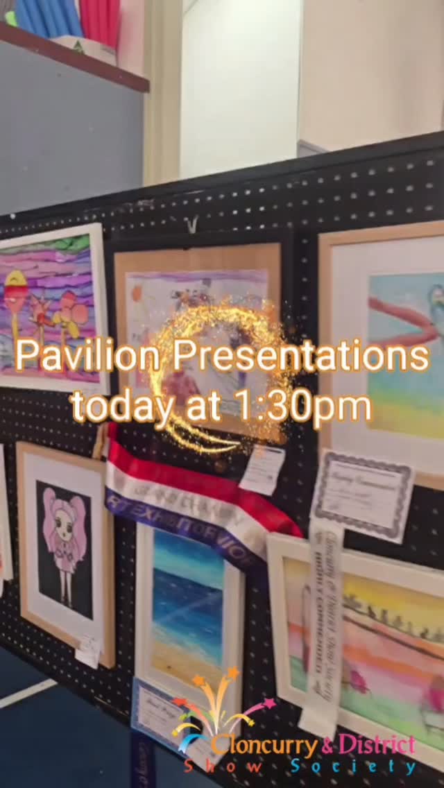 PAVILION PRESENTATIONS are on today at 1:30PM!
πππ
Don't forget to collect all prize money from your section stewards in the Pavilion including major prize money. For all under 18 sections receiving prize money will need a parent/guardian to be there for collection.
Please note: Art & Photography section prize money can be collected from the show merchandise store in the Pavilion.