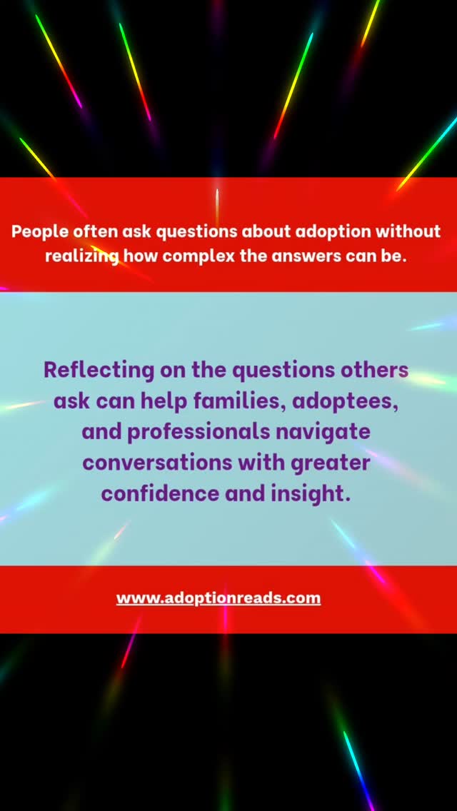 Books and resources for families and adoption professionale.
www.adoptionreads.com
The conversations start here and now.