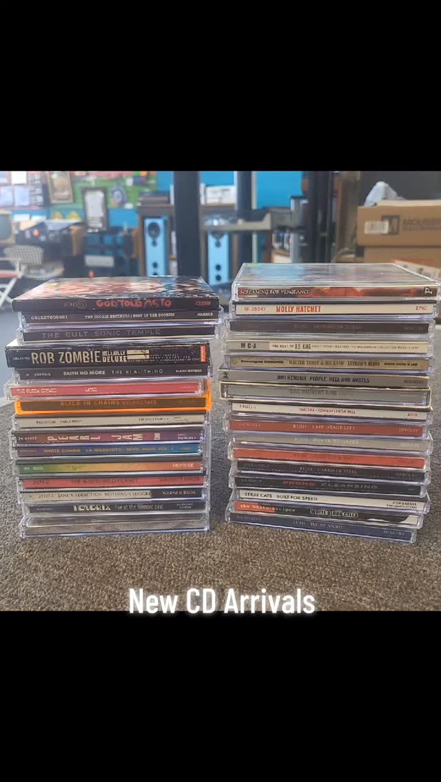 #newarrivals💕 #cd #colorado #cdplayers #Electriccityrepairandrecords